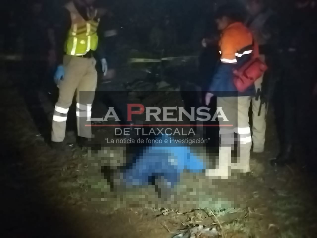 Muere masculino baleado en Huamantla; hay otro herido de gravedad.