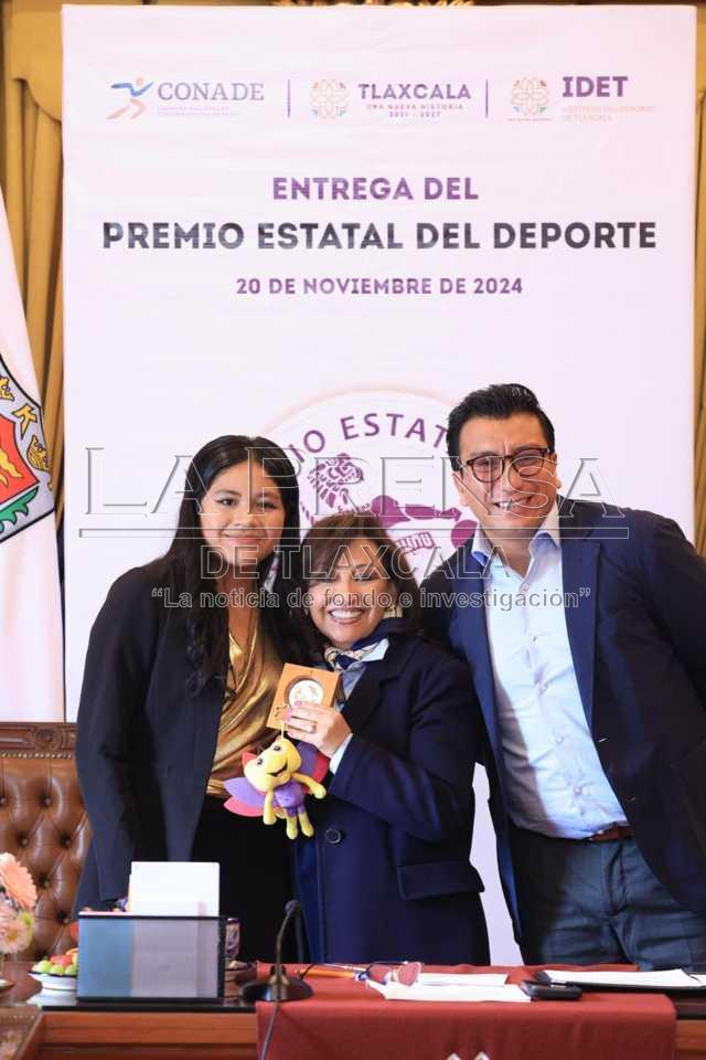 Entrega Gobernadora Lorena Cuéllar Premio Estatal Del Deporte 2024