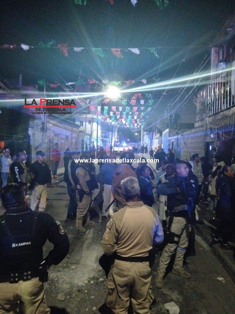 Dirección de Seguridad Pública, Tránsito y Protección Civil de Huamantla atiende dos riñas entre particulares y exhorta a la convivencia pacífica.