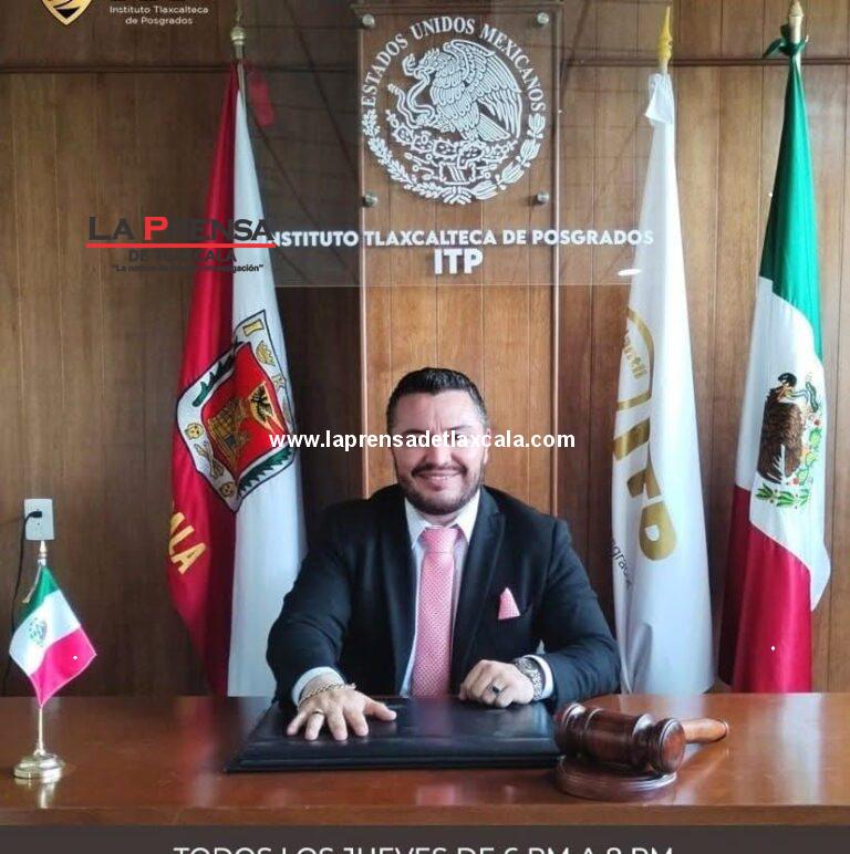 Abogado Carlos David Robles Figueroa ofrece asesoría legal a afectados por incendio en corralón de la FGJE de Tlaxcala