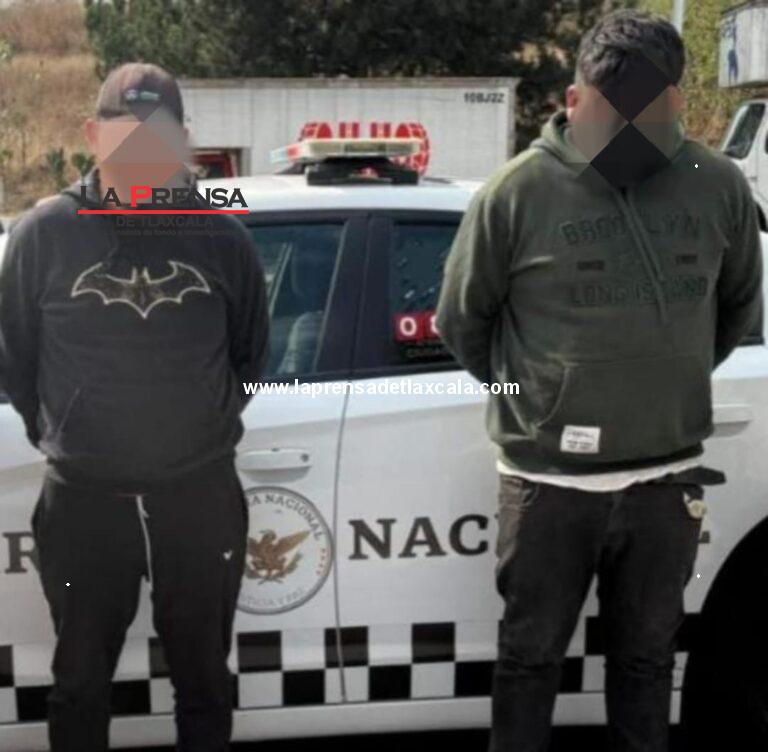 Frustran asalto en el Arco Norte: dos sujetos caen con inhibidor de señal.