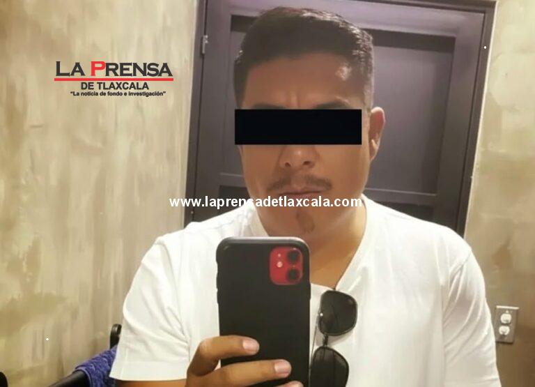 Detienen a ‘El Bau’, presunto responsable del homicidi0 de Alexandro y Karina en la zona limítrofe de Puebla y Tlaxcala.