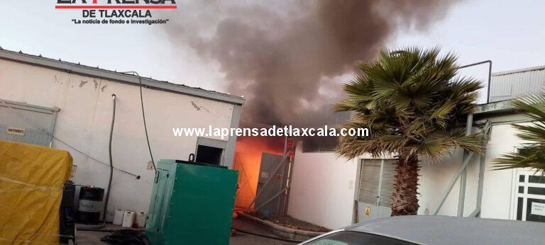 Controlan incendio en procesadora de alimentos en Sanctórum