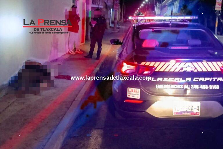 Coordinación entre policía y protección civil del municipio de Tlaxcala permite atención a lesionado en la Loma Xicohténcatl.