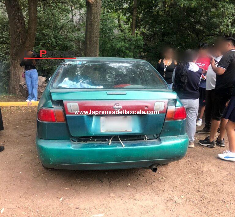 Roban baterías de  cuatro vehículos y pertenencias en Las Cuevas de Apetatitlán.