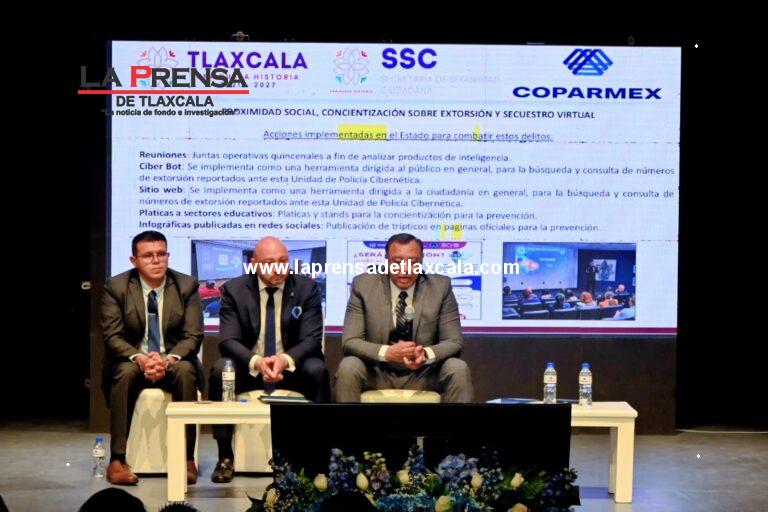 Realizan foro “Por la Seguridad y Paz de Tlaxcala”, impulsado por la COPARMEX.