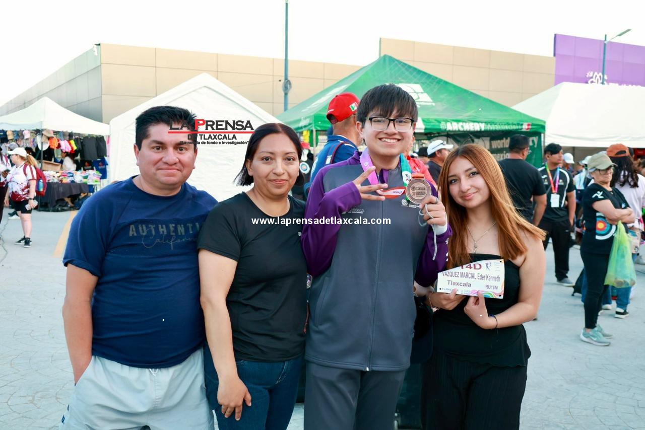 Tlaxcala Wins Bronze Medal in Archery at National Olympics