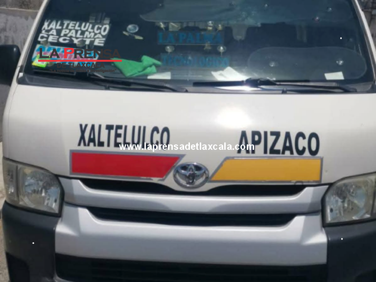 ¡Terror en Apizaco! Comando armado levanta a chofer y desaparece colectiva en nueva ola de robos