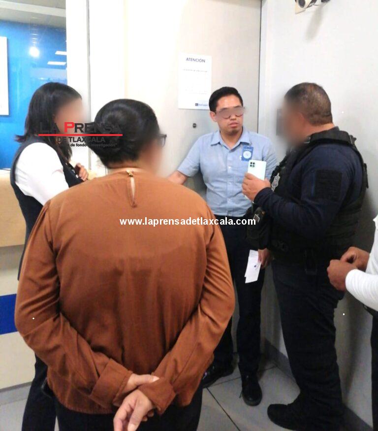 ¡Cajero se quería clavar 17 mil pesos! Acusan tranza en Coppel de Chiautempan.