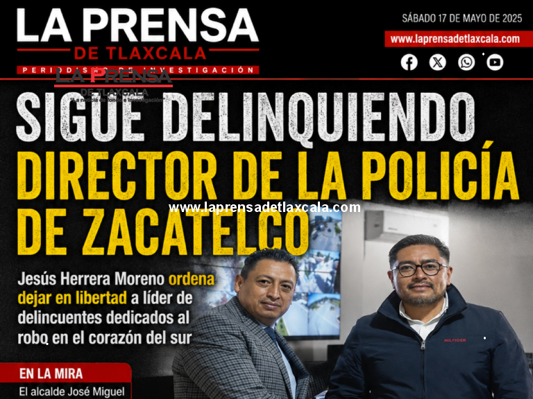 Jesús Herrera “El Sindi” deja en libertad a jefe de banda delictiva en Zacatelco