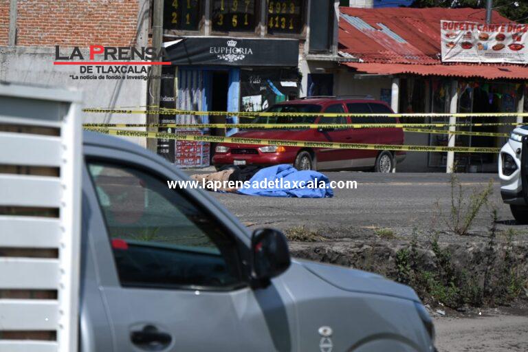 Motociclista muere tras derrapar en Texcalac, Apizaco