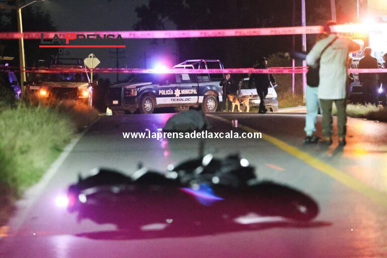 Fallece motociclista en accidente vial en Texoloc.