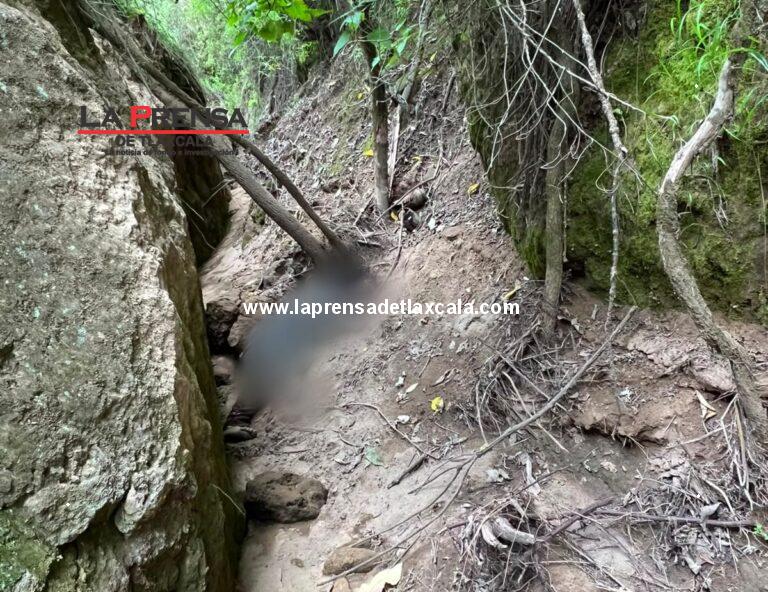 Localizan sin vida a hombre reportado como desaparecido en Atltzayanca.