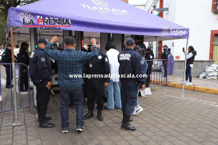 Desplegará SSC 300 elementos durante festejos patrios.