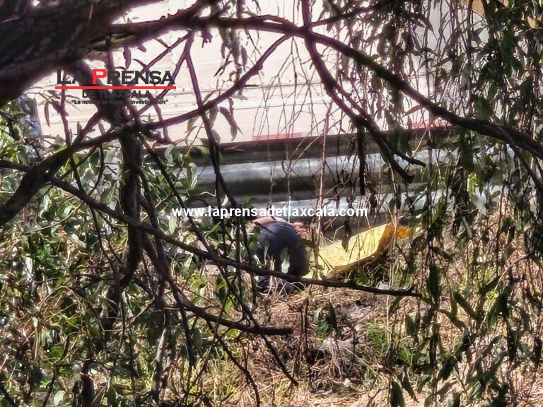 Localizan cuerpo en límites de Tlaxcala y Puebla; investigan posible disputa entre grupos delictivos de Texmelucan