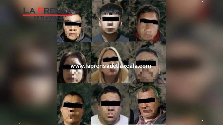 Gabinete de Seguridad federal confirma operativo en Tlaxcala con nueve detenidos; entre ellos estaría «El Delta», presunto jefe de plaza del CJNG.